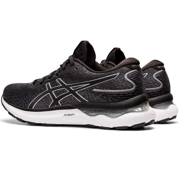 Chaussure running ASICS GEL NIMBUS 24 W BLACK/PURE SILVER