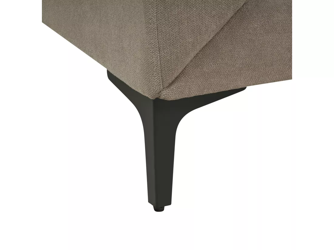 Canapé 2 places en tissu taupe FENES
