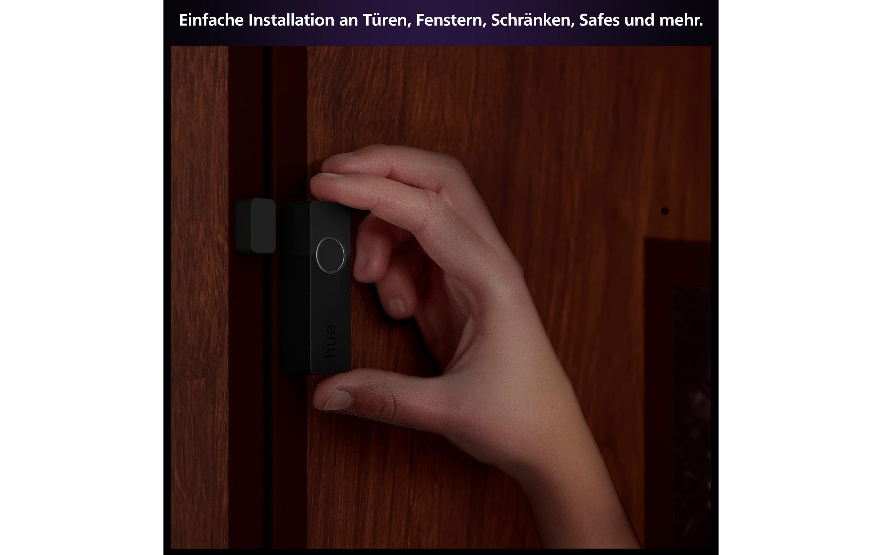 Secure Kontaktsensor Doppelpack, SchwarzKontaktsensor