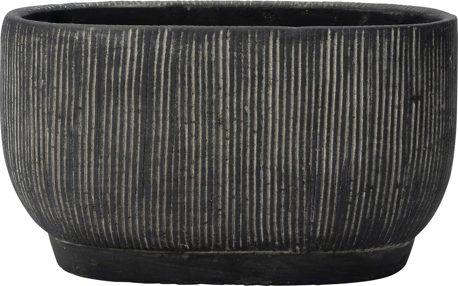 Intratuin bloempot Cort zwart 18 x 12,5 x 11 cm
