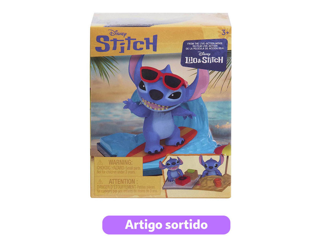 CAIXA SURPRESA STITCH MOVIE MODELOS SORTIDOS