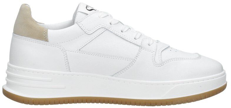 Sub55 Veterschoenen Laag wit