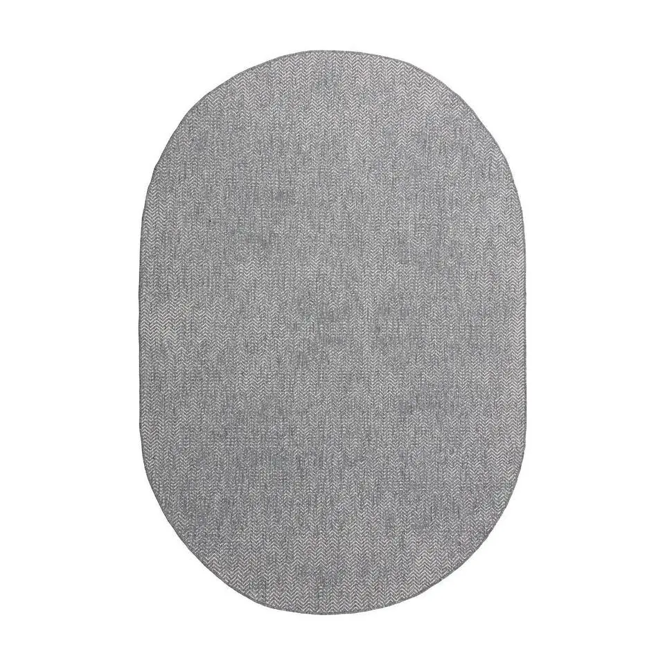 EVA Interior ovaal buitenkleed Dahl Grijs - 230 x 160 cm