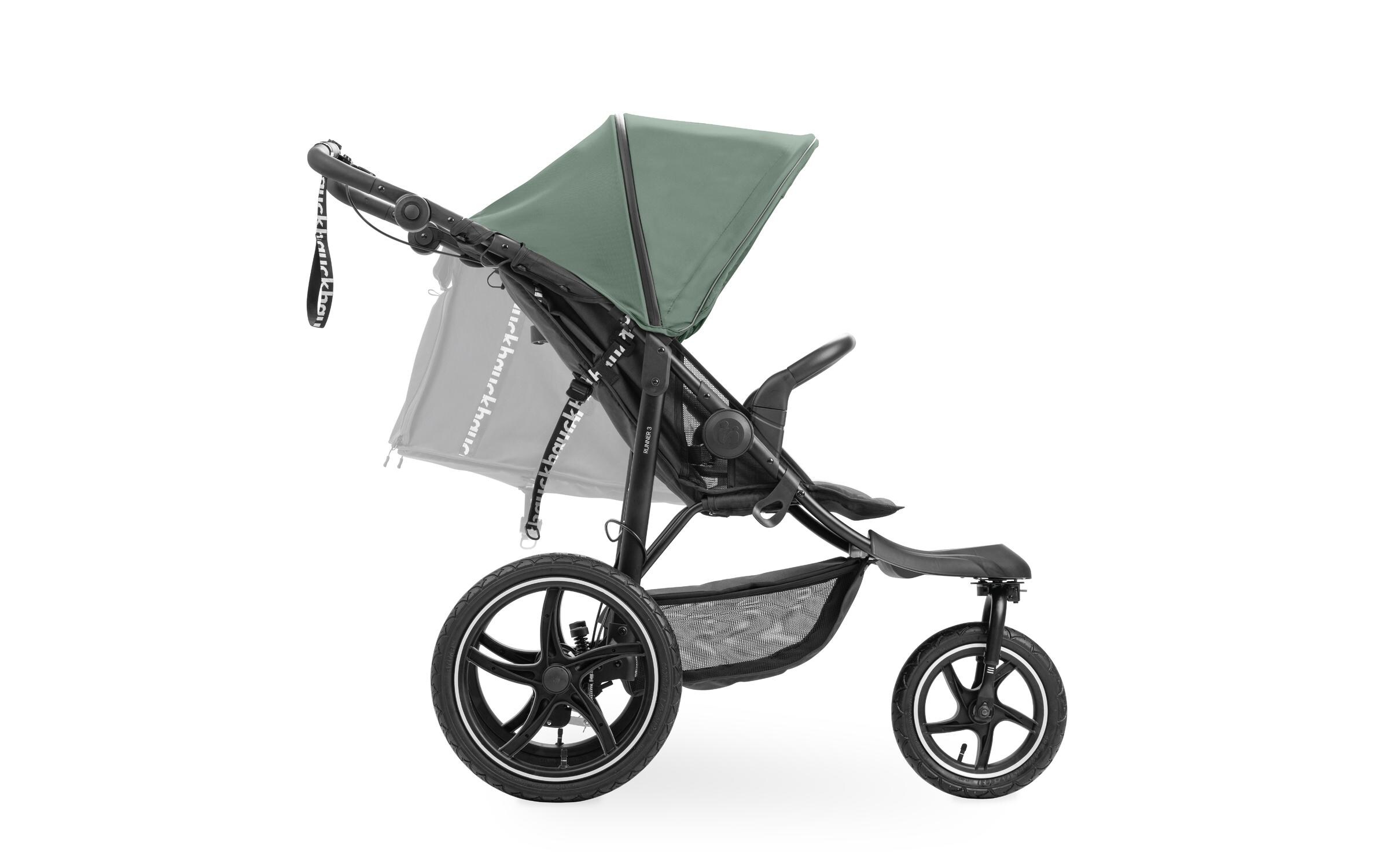 Buggy Runner 3 Jungle Green<br>Robuster Kinderwagen für fast jedes Gelände