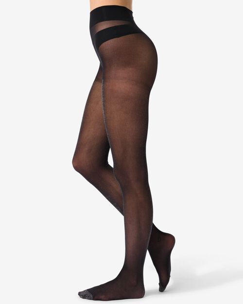 collants mode paillettes noir