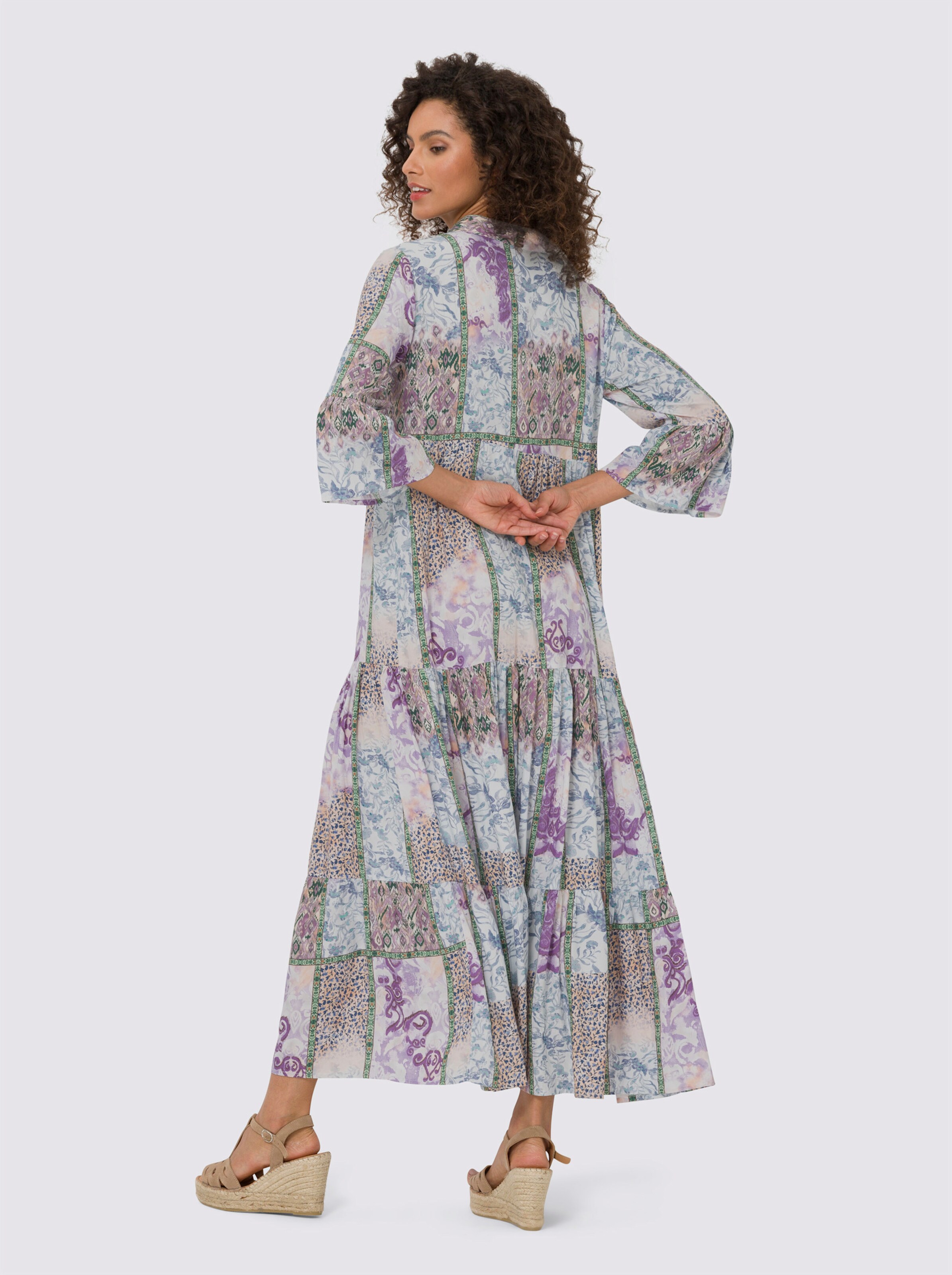 Druck-Kleid