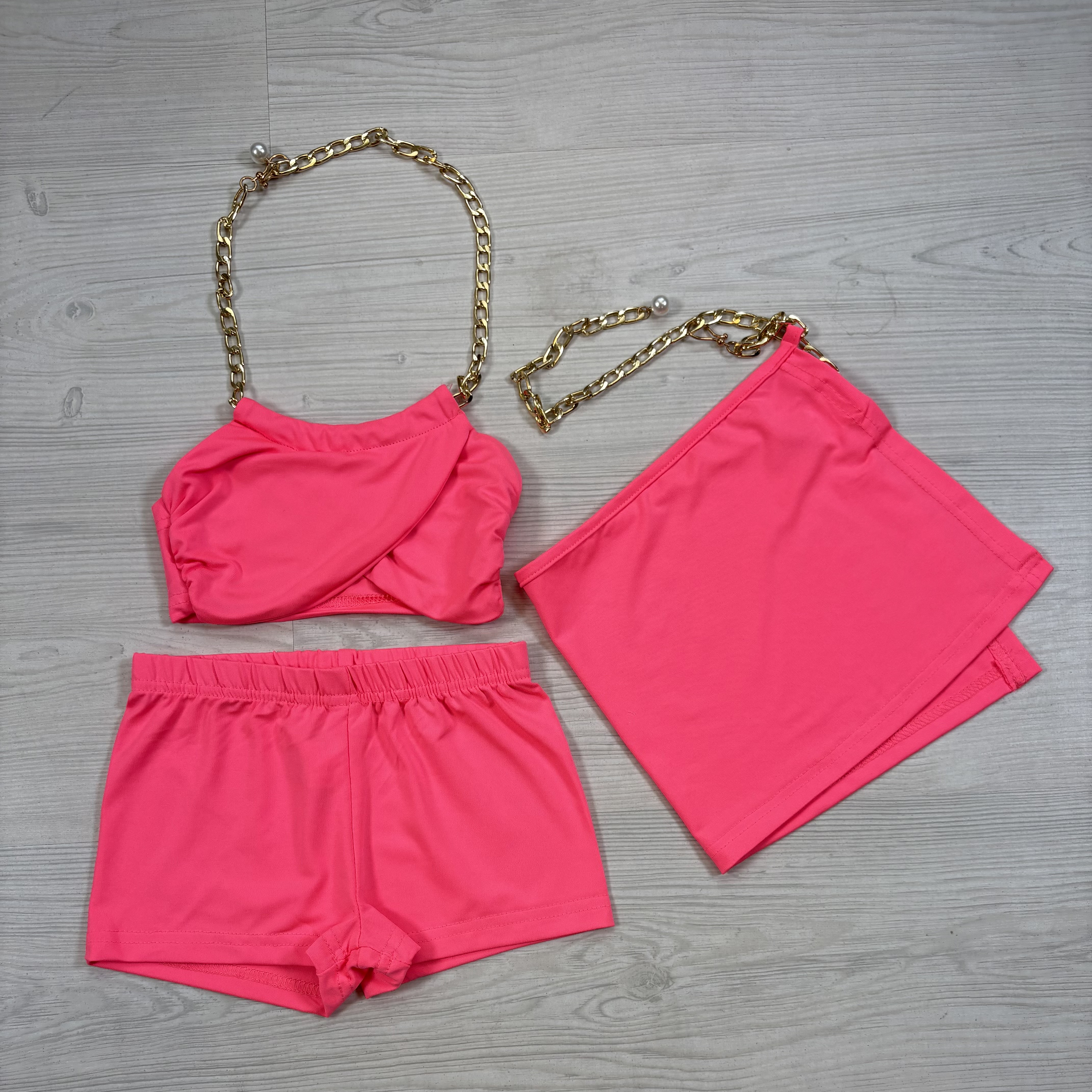 Let the sun shine bikini -  Neon roze