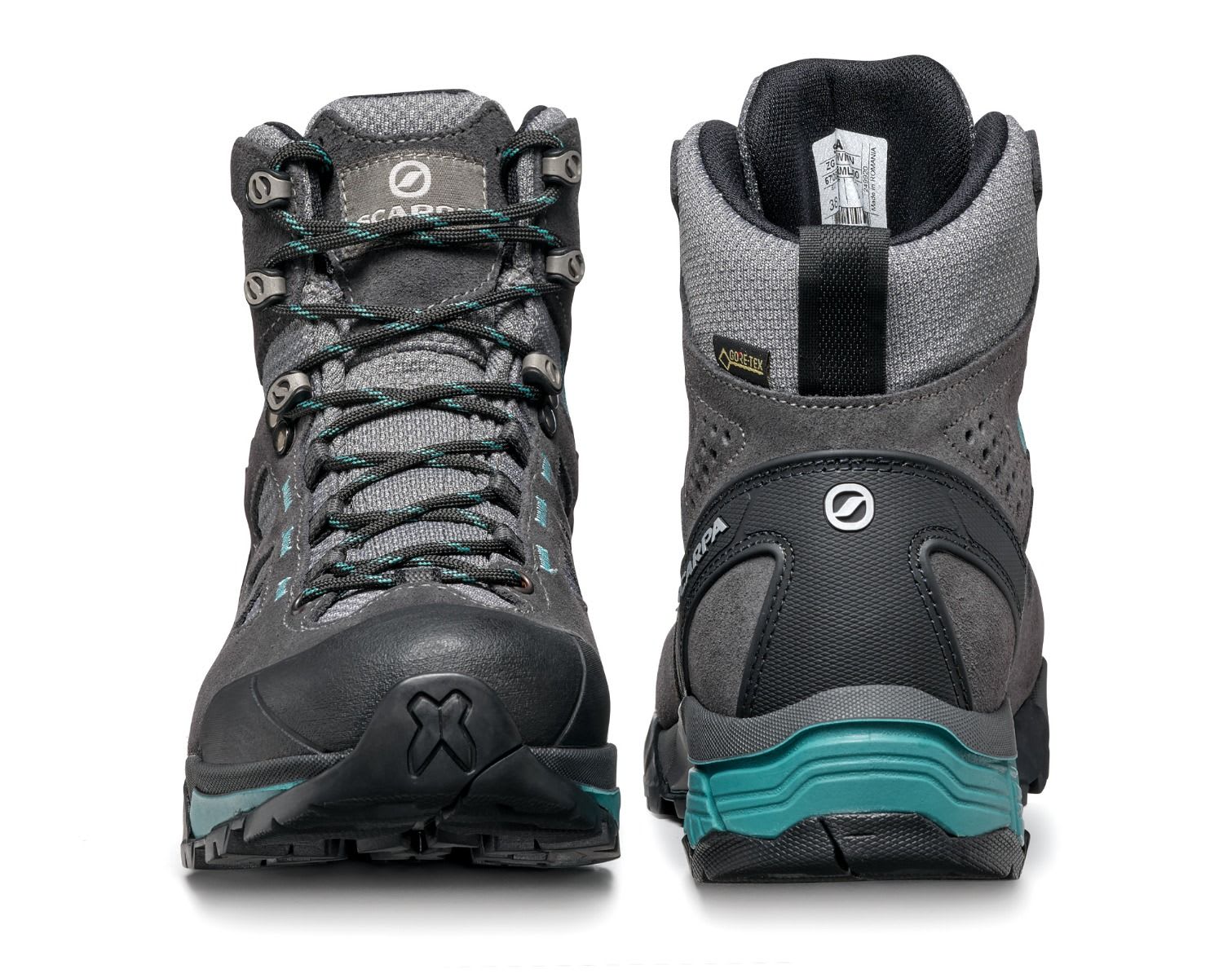 ZG Lite GTX Wide Dame Dark Gray/Lagoon