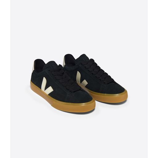 Veja Campo Bold Sneakers, Black Pierre, 37