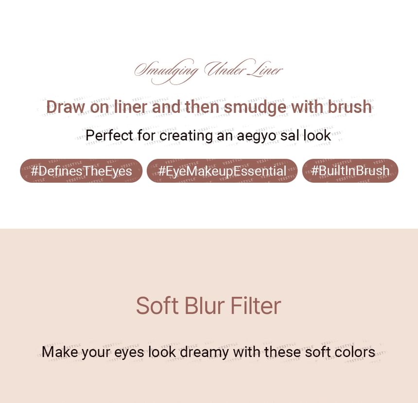 te cool voor school - Artclass Smudging Under Liner - 10 kleuren