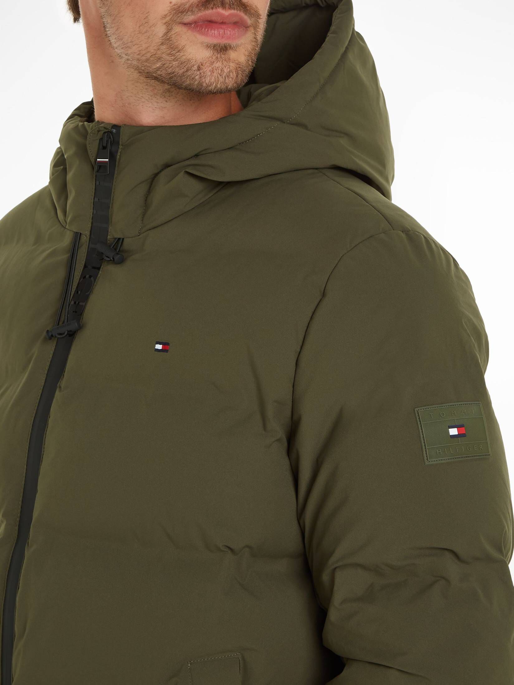 Tommy Hilfiger| Herren Steppjacke mit Kapuze CL MOTION HOODED JACKET