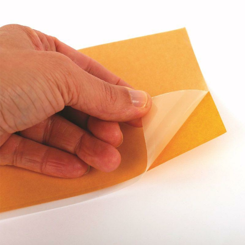 Colle permanente en feuille a4