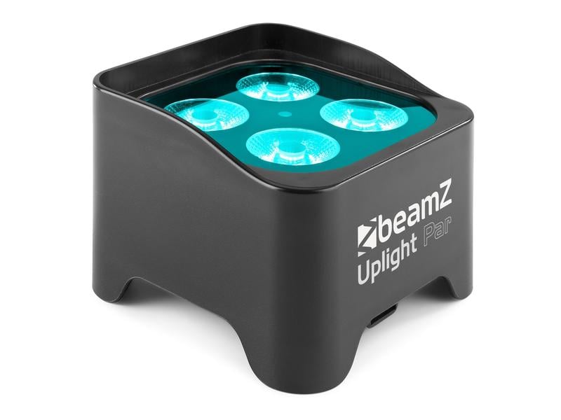 BeamZ Bodenstrahler BBP90 Uplight Par Akkubetriebener LED-Bodenstrahler 4x 4W