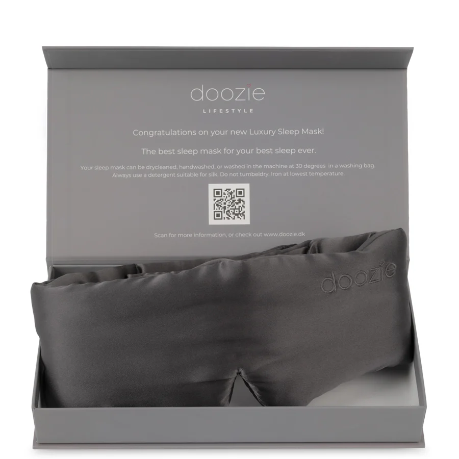 Doozie  Luxury sovemaske - Anthracite