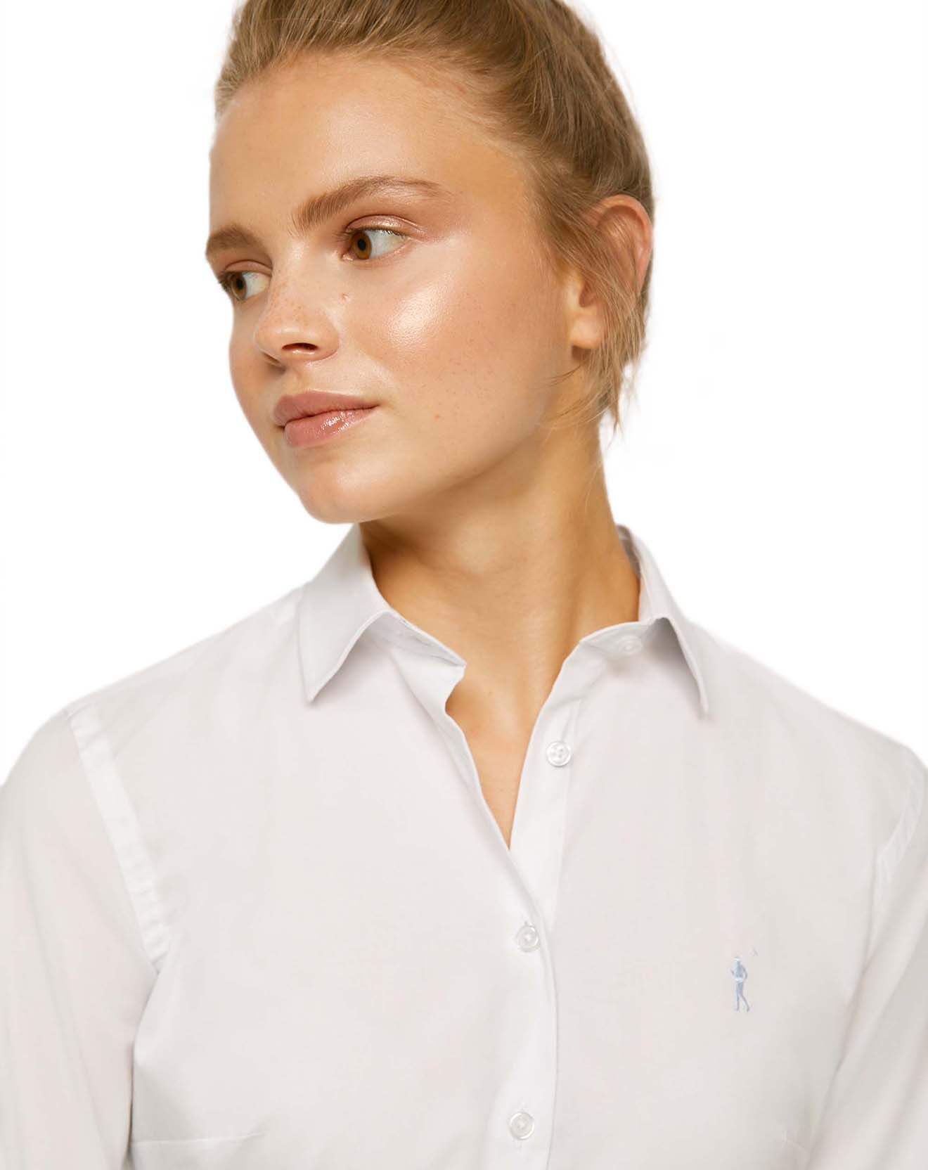 Polo Club Chemise Miss Rigby Go Stretch blanche