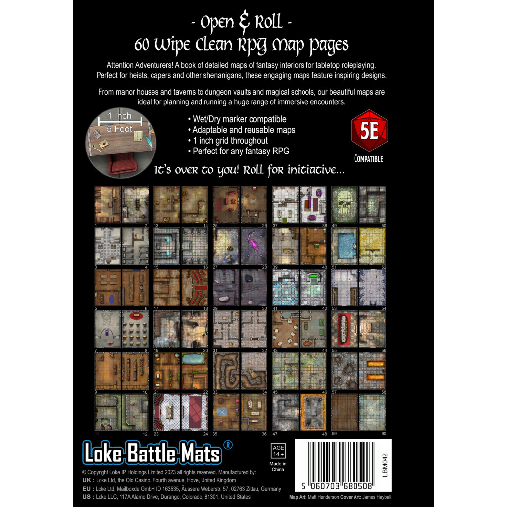 Big Book of Battle Mats: Rooms, Vaults and Chambers