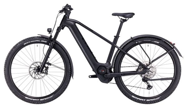 VTT Électrique Semi-Rigide Cube Reaction Hybrid SLX 750 Allroad Shimano Deore/XT 12V 750 Wh 27.5'' Noir Reflex