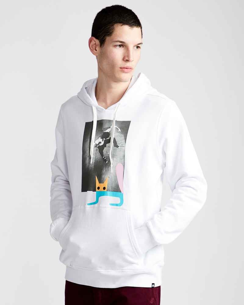 Element Jaakko Cat PO Hood Off White