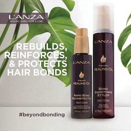 L'ANZA Keratin Healing Oil Bond Smoothing Styler 140ml