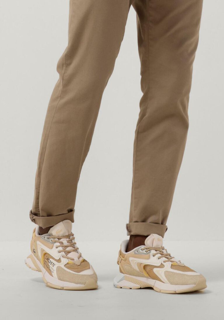 LACOSTE beige lacoste lage sneakers l003 neo
