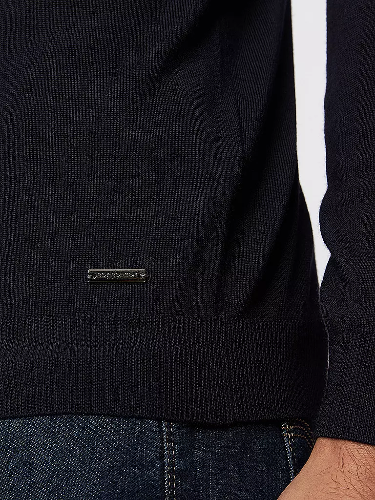 ROY ROBSON Rollkragenpullover blau