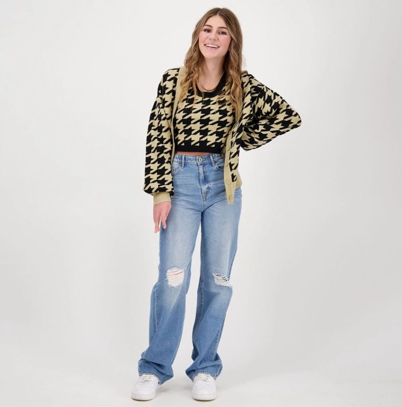 Vingino meisjes vest - Zwart