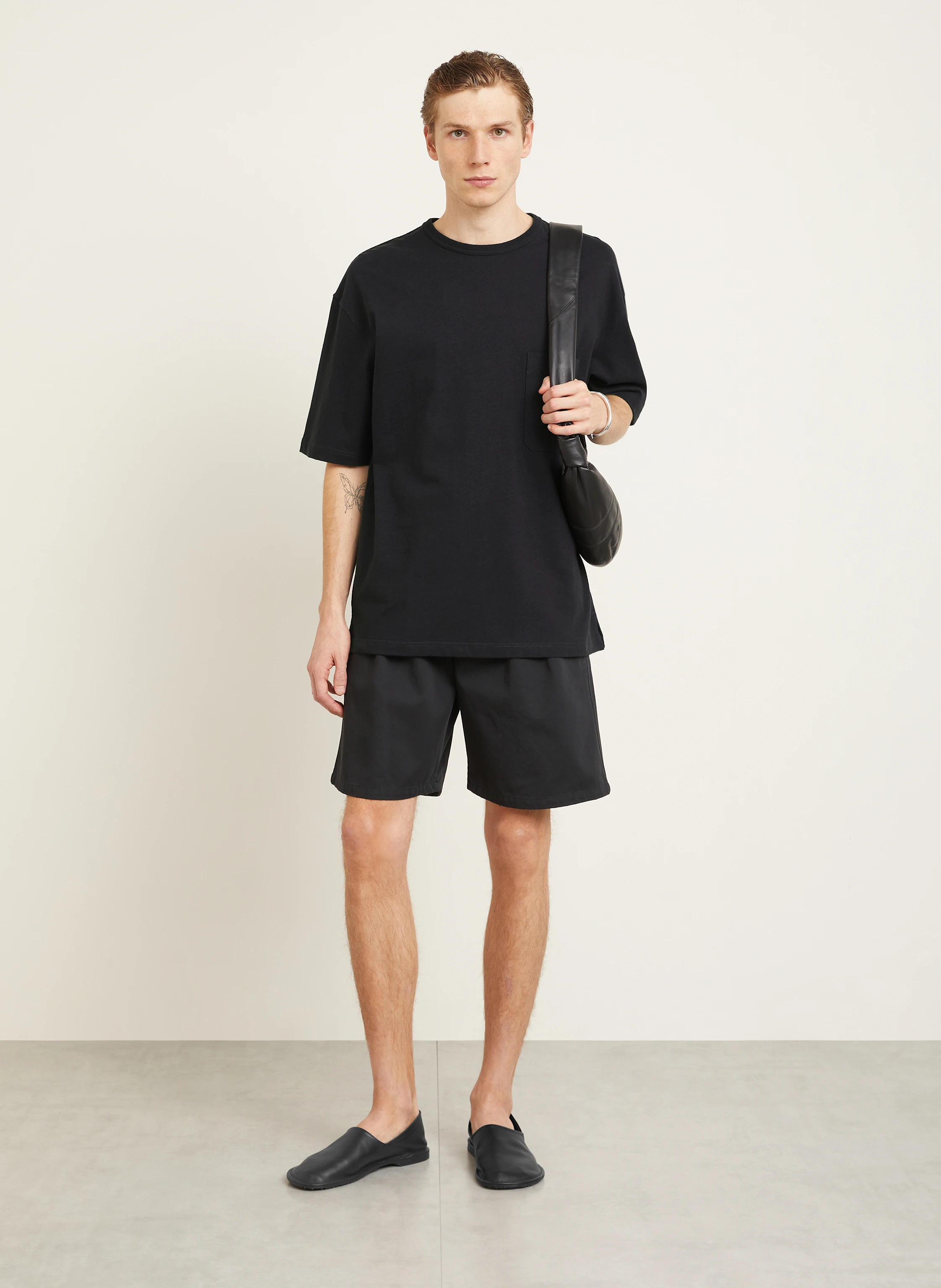 LEMAIRE T-Shirt mit Leinen