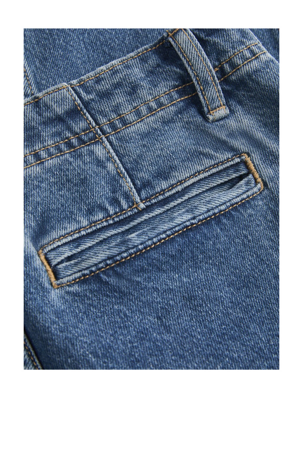JACK & JONES JUNIOR relaxed cargo jeans dark blue denim