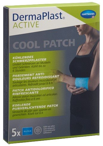 DERMAPLAST Active Cool Patch<br>5 Stück, 10x14cm