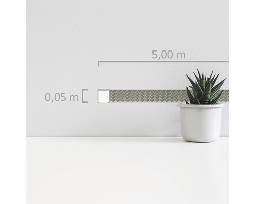 Border 36917-1 zelfklevende ketting ornament goud zilver 5 m x 5 cm