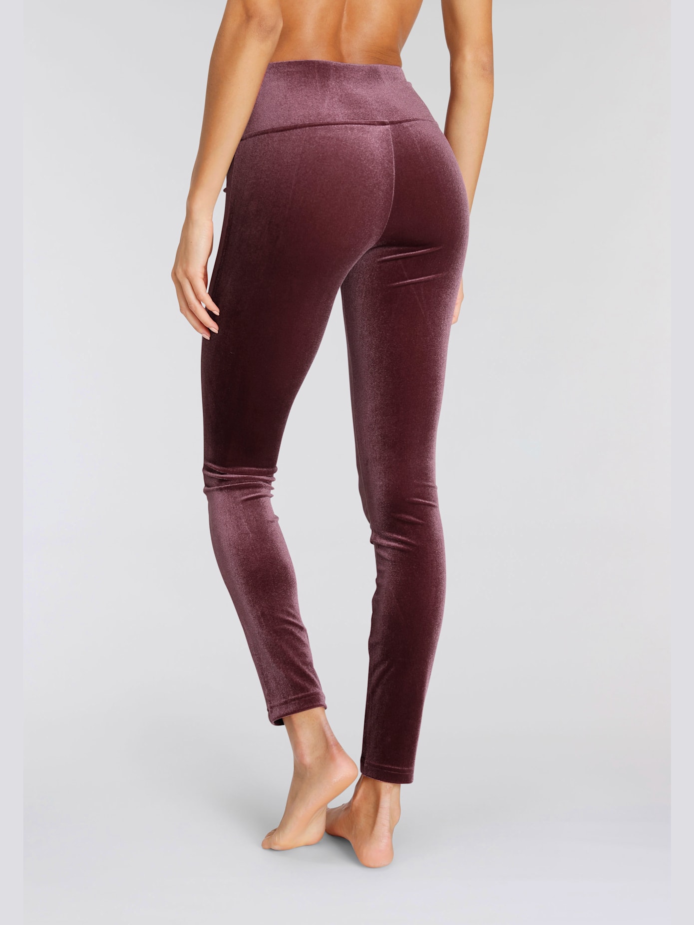 Legging caleçon brillant basique