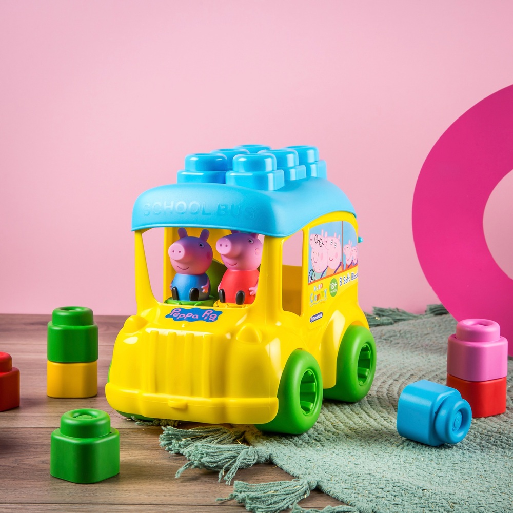 Clementoni Peppa Pig Soft Clemmy Bus