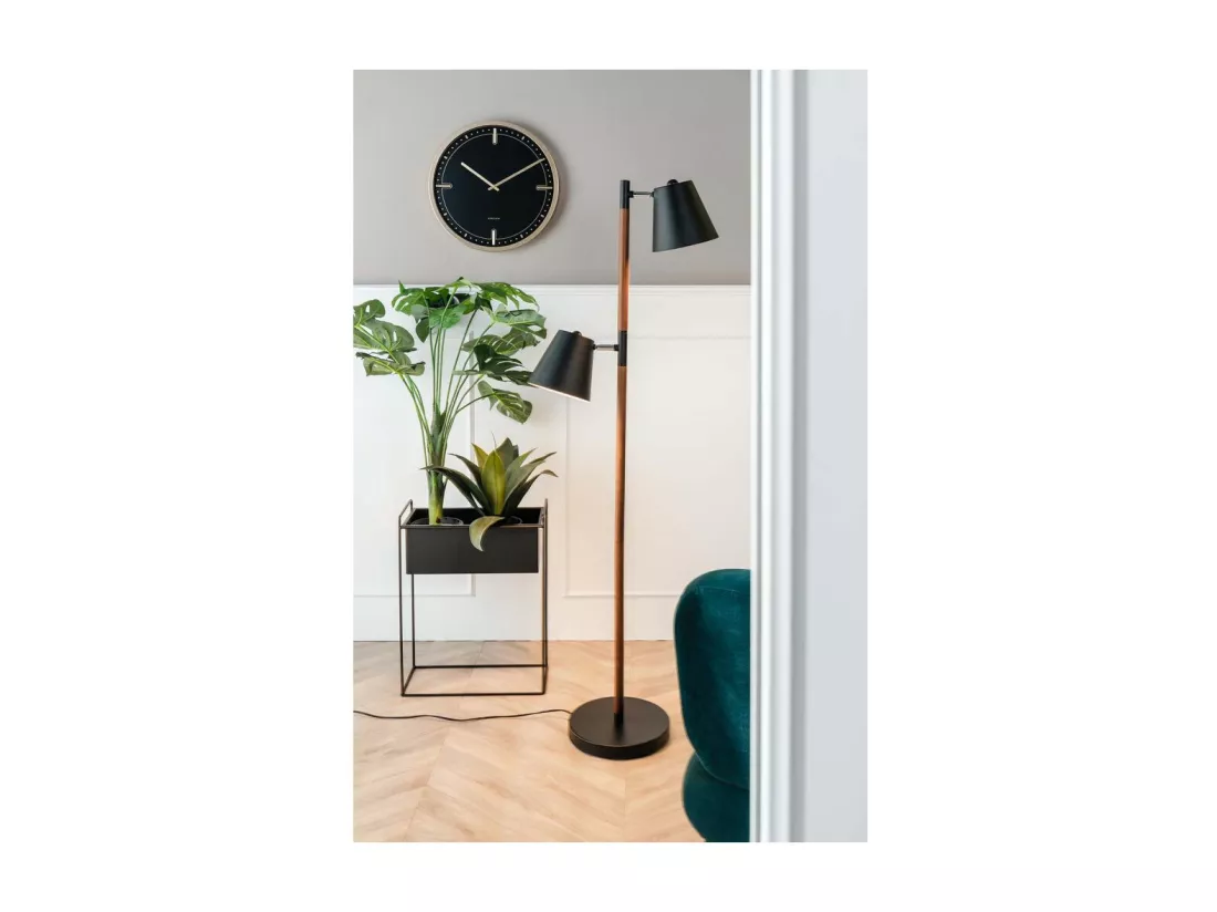 Set de 2 supports à plantes rectangulaires en métal Essence