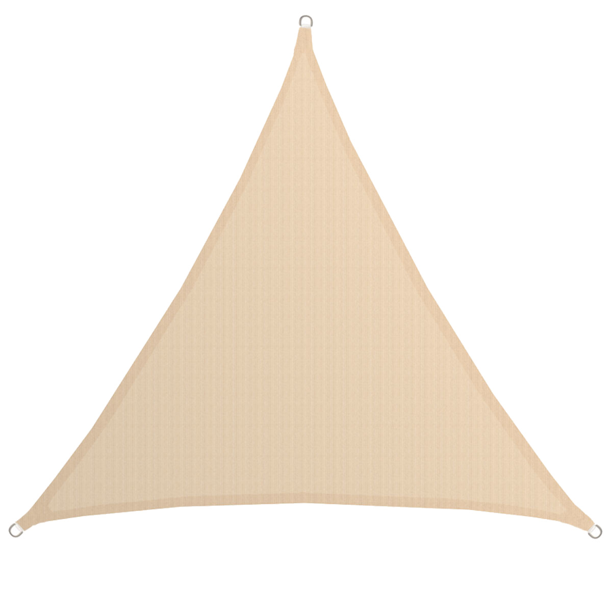 AMANKA 5 x 5 x 5 HDPE schaduwdoek - Beige