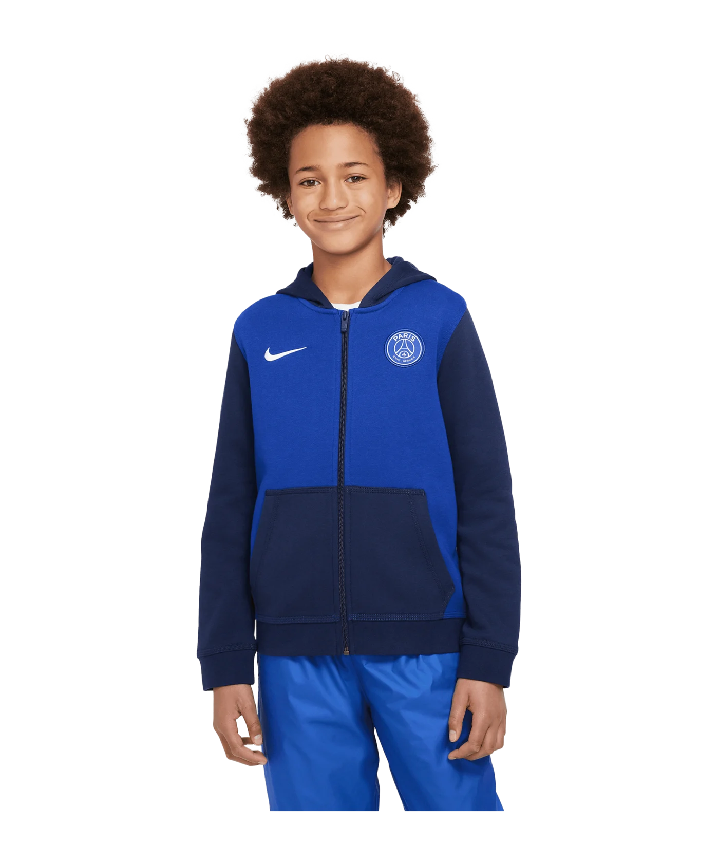 Nike Paris St. Germain Kapuzenjacke Kids Blau F417
