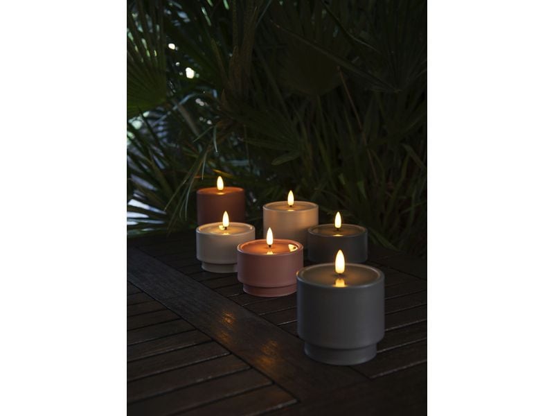 STT Ambiente Candle Set Beige LED-Kerzen Set
