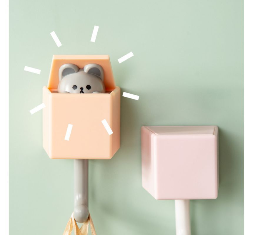 Miumi - Dierlijke plastic kleefhaak (verschillende ontwerpen)