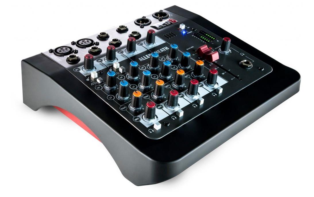 Mischpult ZED-6<br>Kompaktes analoges Mischpult für Live-Auftritte und Recording