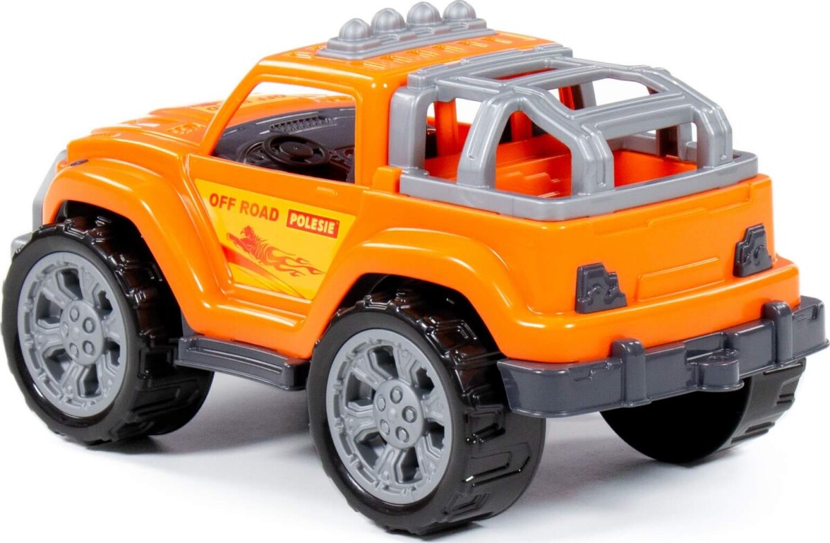 Jeep Legetøjs Bil Til Børn - Polesie - Orange - 27 CM