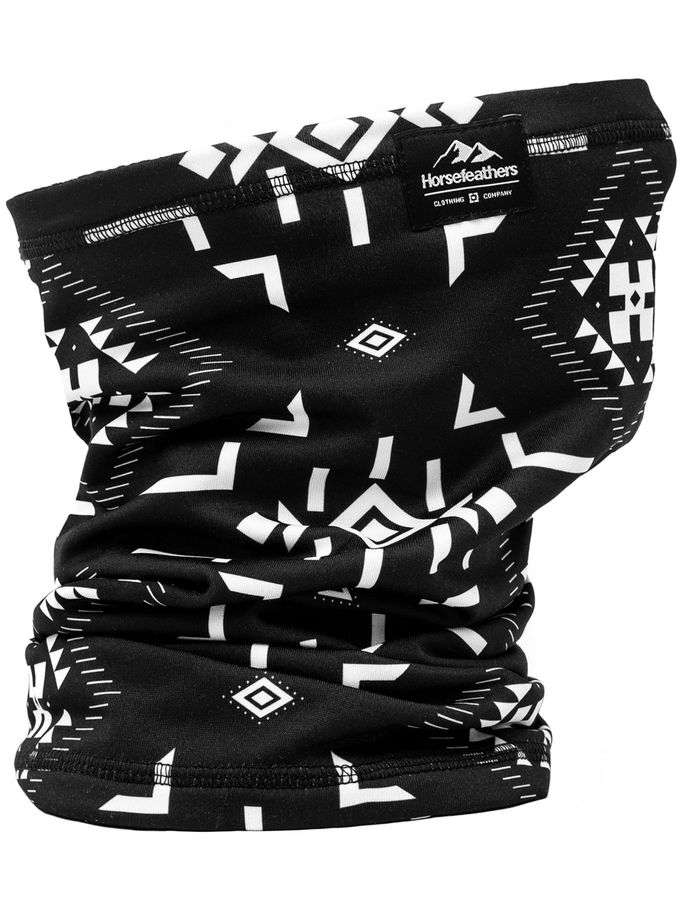 Horsefeathers Printed Tube black azteca