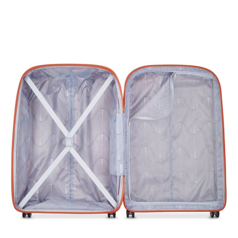 Valise rigide Clavel Extensible 76 cm Orange Tangerine