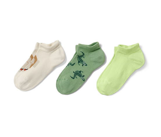 3 Paar Kinder-Sneakersocken