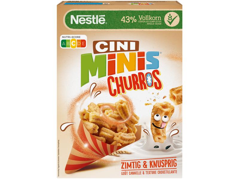 Nestlé Cerealien Cini Minis Churros 360 g Frühstückscerealien mit Zimtgeschmack