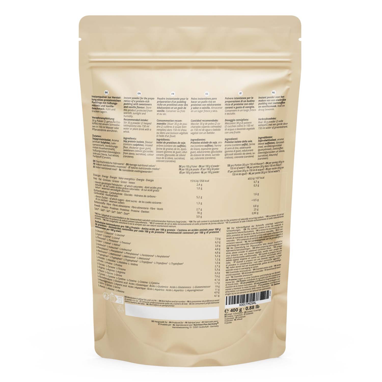 Nutri+ Vhey Pudding - vegan