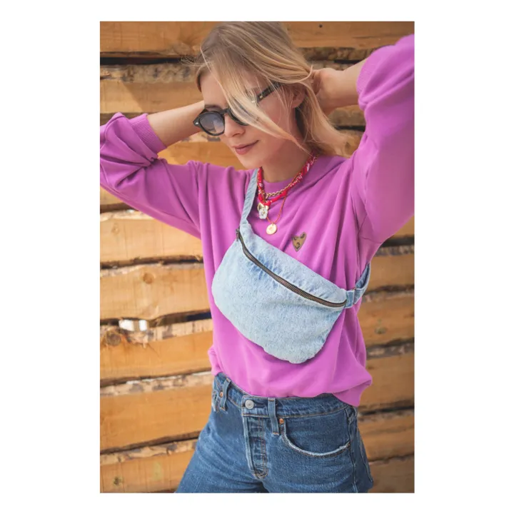 Marlot Paris Sac Banane - Collection Femme | Bleu jean
