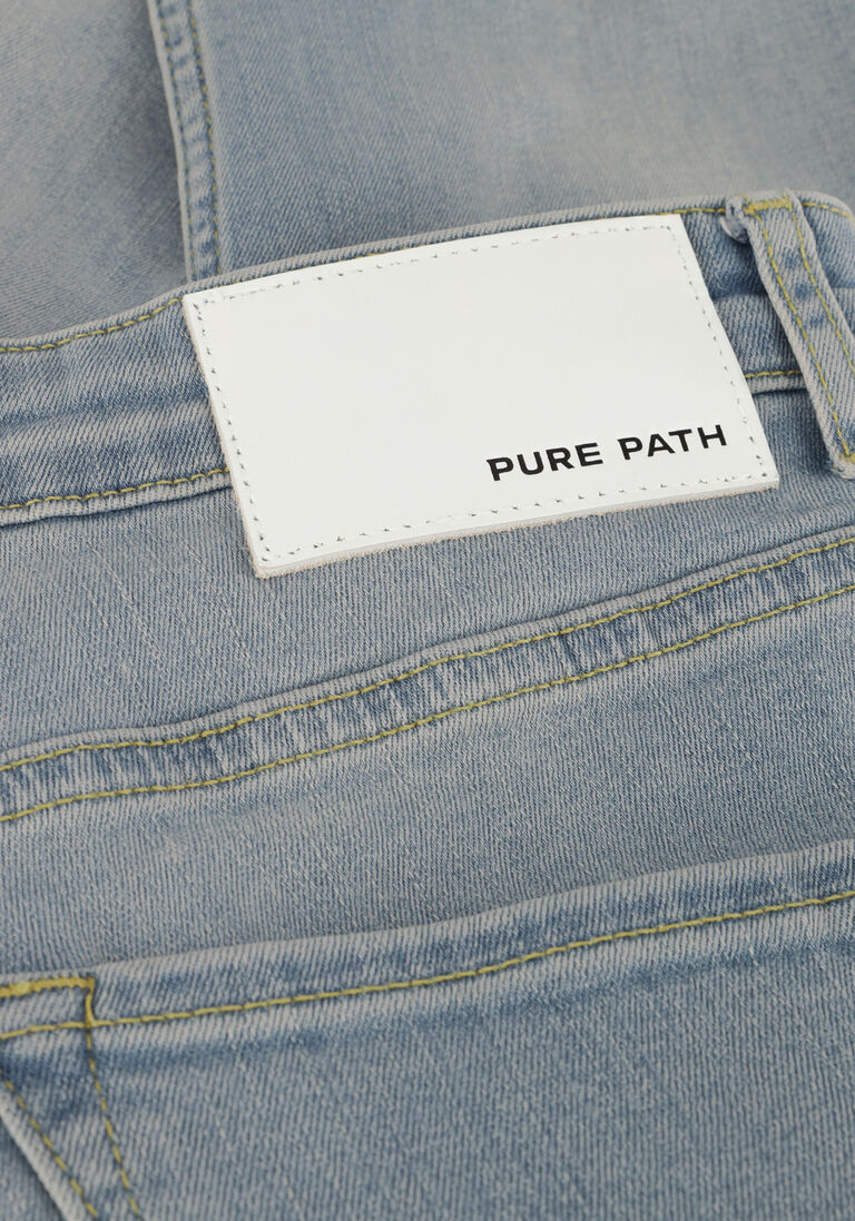 PURE PATH blauwe pure path slim fit jeans w1208 the dylan