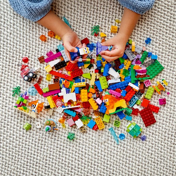 Briques transparentes créatives LEGO Classic 11013