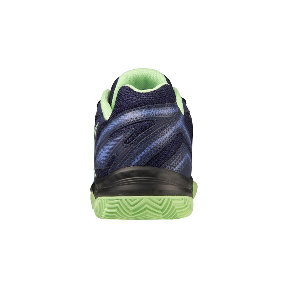 Mizuno WAVE EXCEED LIGHT PADEL - Chaussures padel Homme evening blue/patina green/iolite