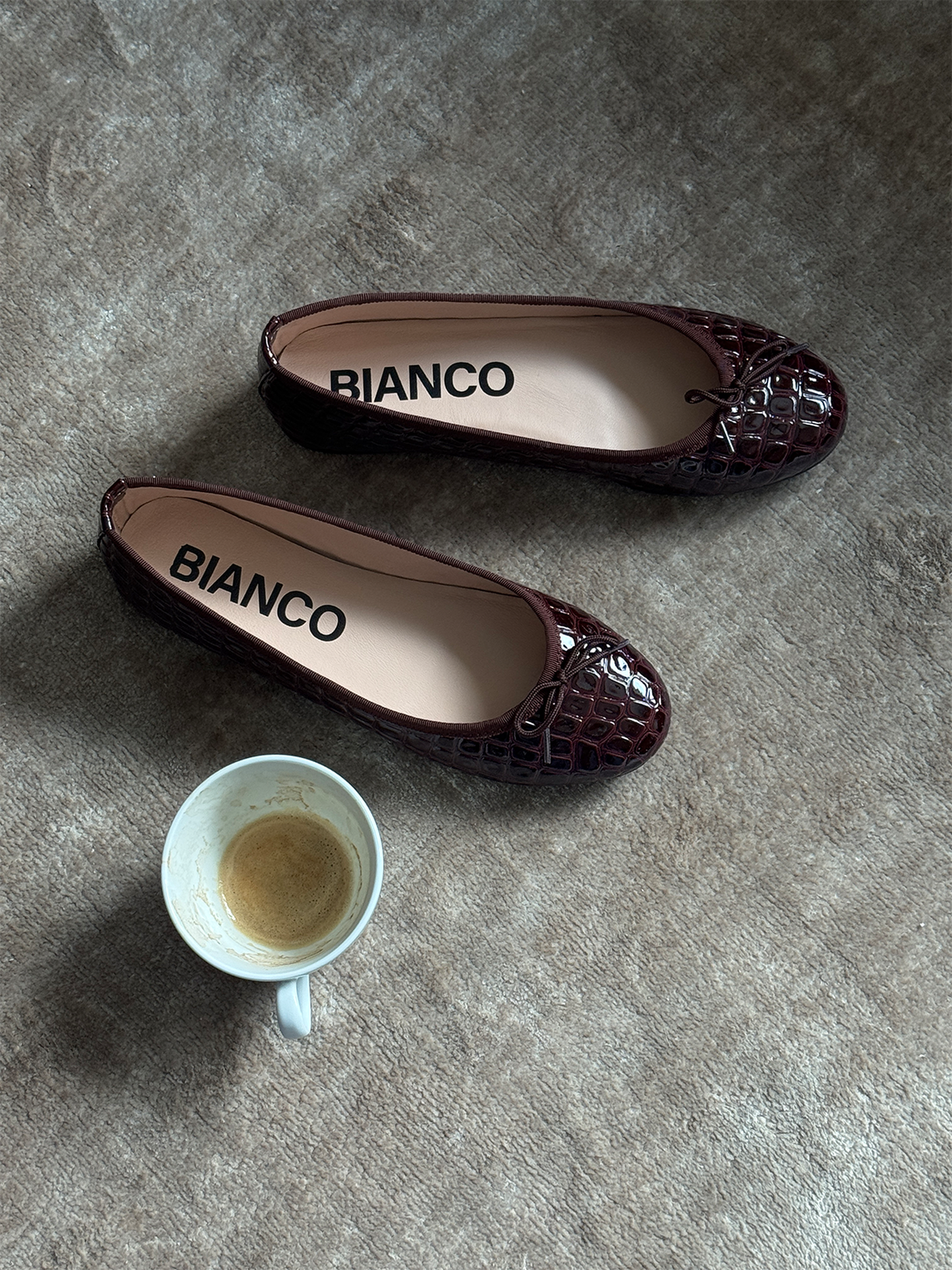 Madison Ballerina Croco Patent