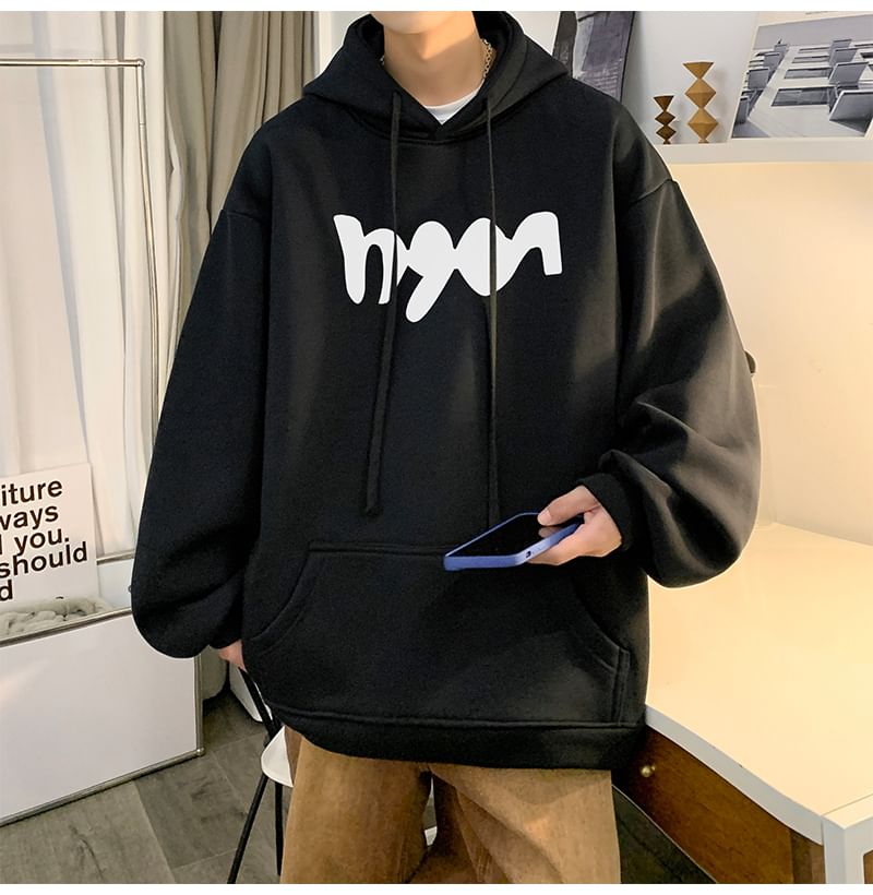 Posive - Oversized hoodie met print